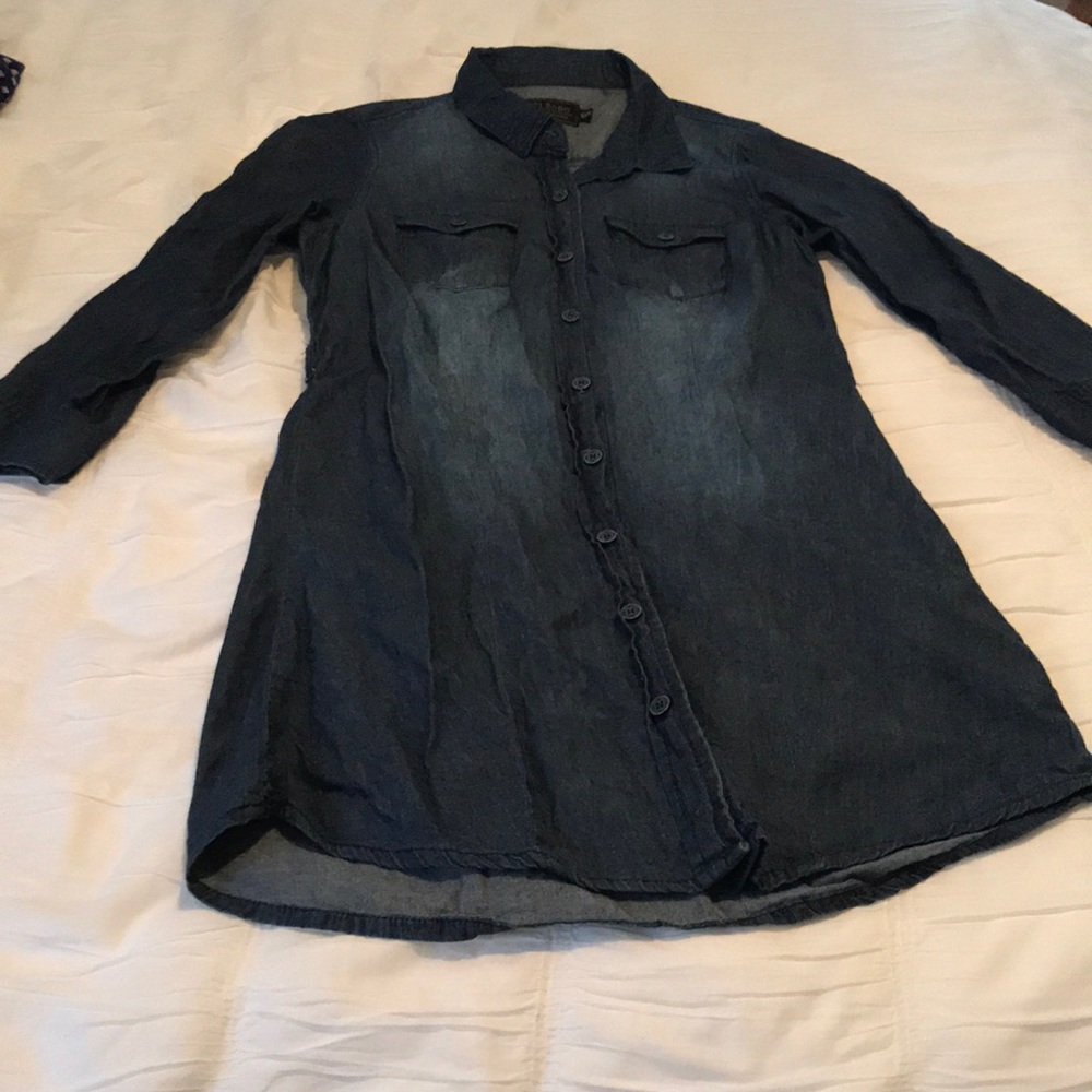 Denim dress